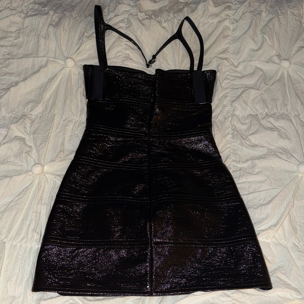 Courrèges cut out glossy mini dress - Picture 6 of 11